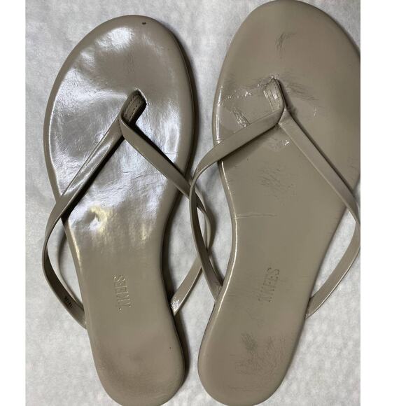 TKEES Glosses Flip Flop in Custard 9 - Picture 1 of 6